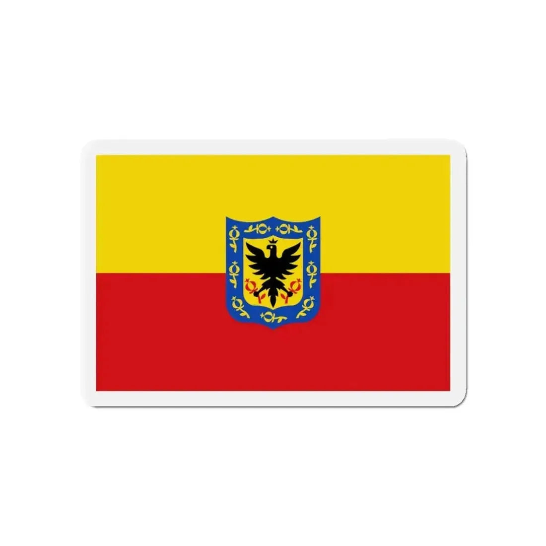 Flag of Bogotá Colombia - Refrigerator Magnet - The Sticker Space
