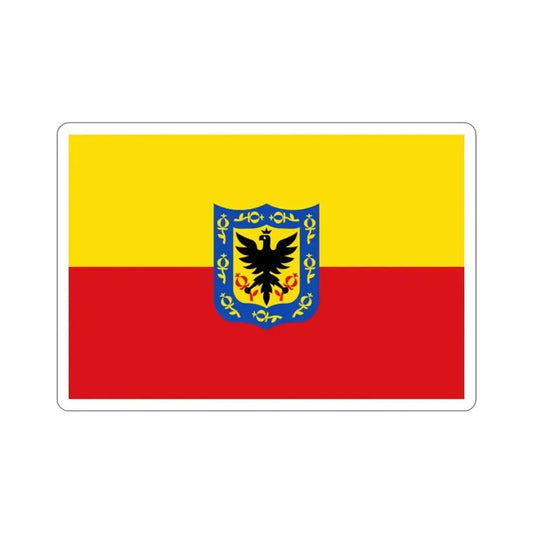 Flag of Bogotá Colombia STICKER Vinyl Die-Cut Decal 2 Inch - The Sticker Space