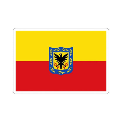 Flag of Bogotá Colombia STICKER Vinyl Die-Cut Decal 4 Inch - The Sticker Space