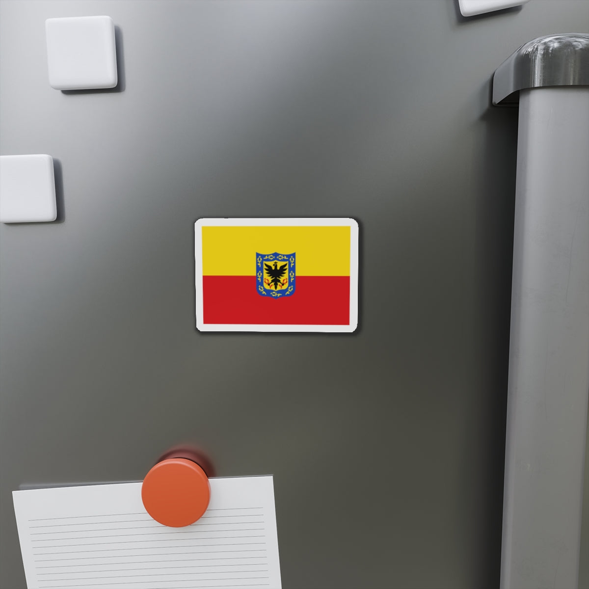 Flag of Bogotá Colombia - Die-Cut Magnet-The Sticker Space