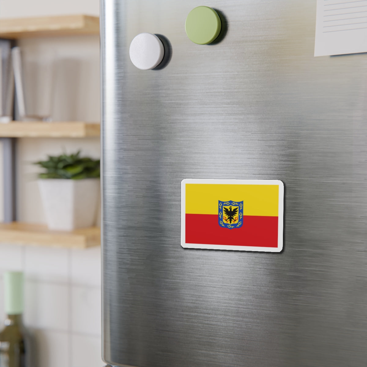 Flag of Bogotá Colombia - Die-Cut Magnet-The Sticker Space