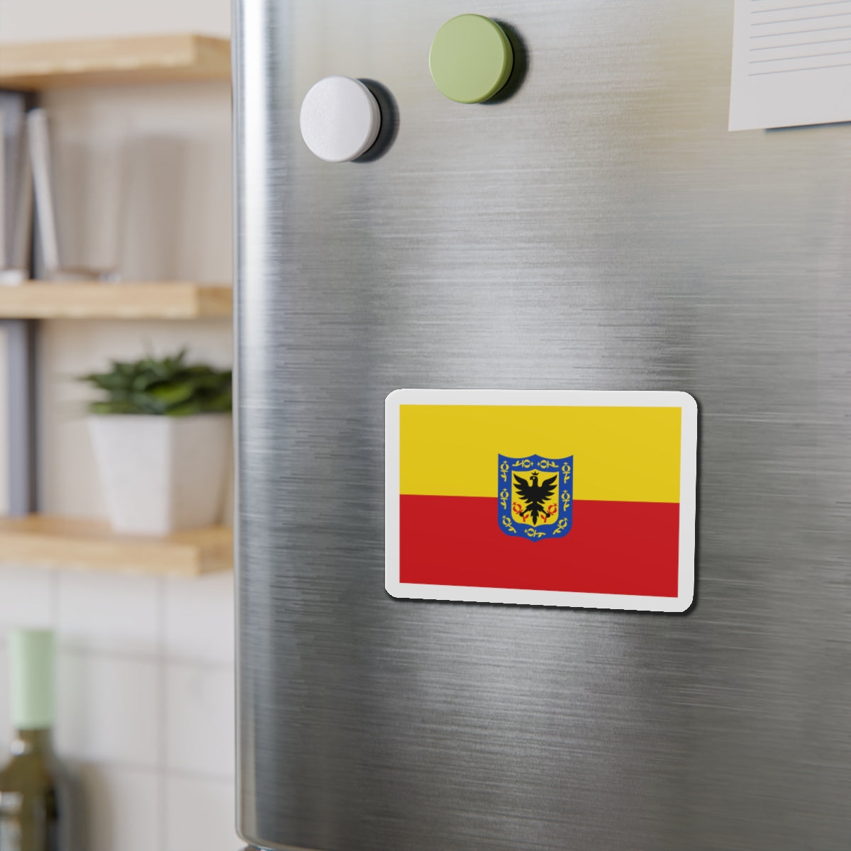 Flag of Bogotá Colombia - Die-Cut Magnet-The Sticker Space