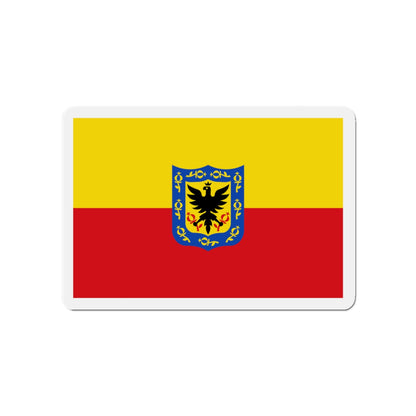 Flag of Bogotá Colombia - Die-Cut Magnet-4" x 4"-The Sticker Space