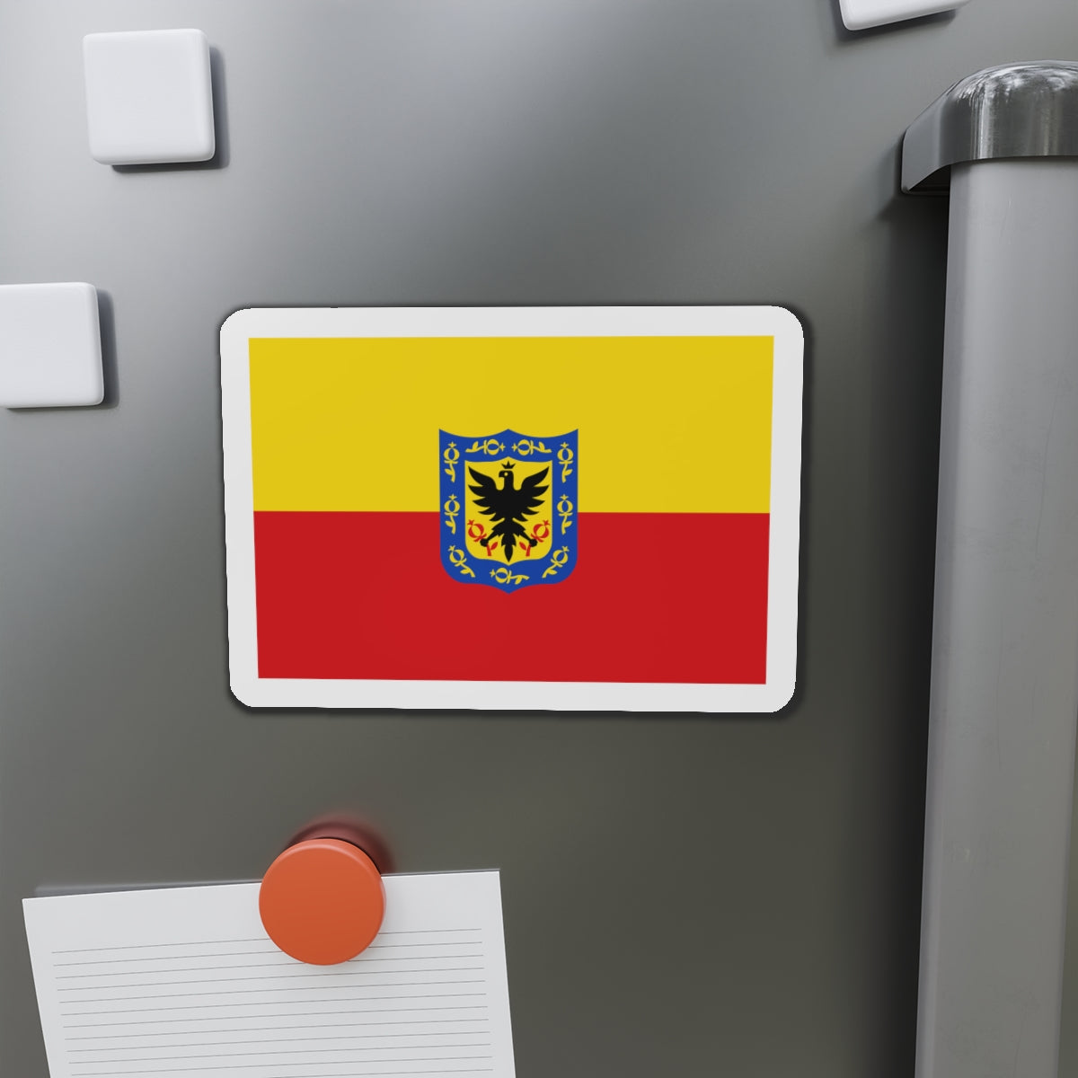 Flag of Bogotá Colombia - Die-Cut Magnet-The Sticker Space