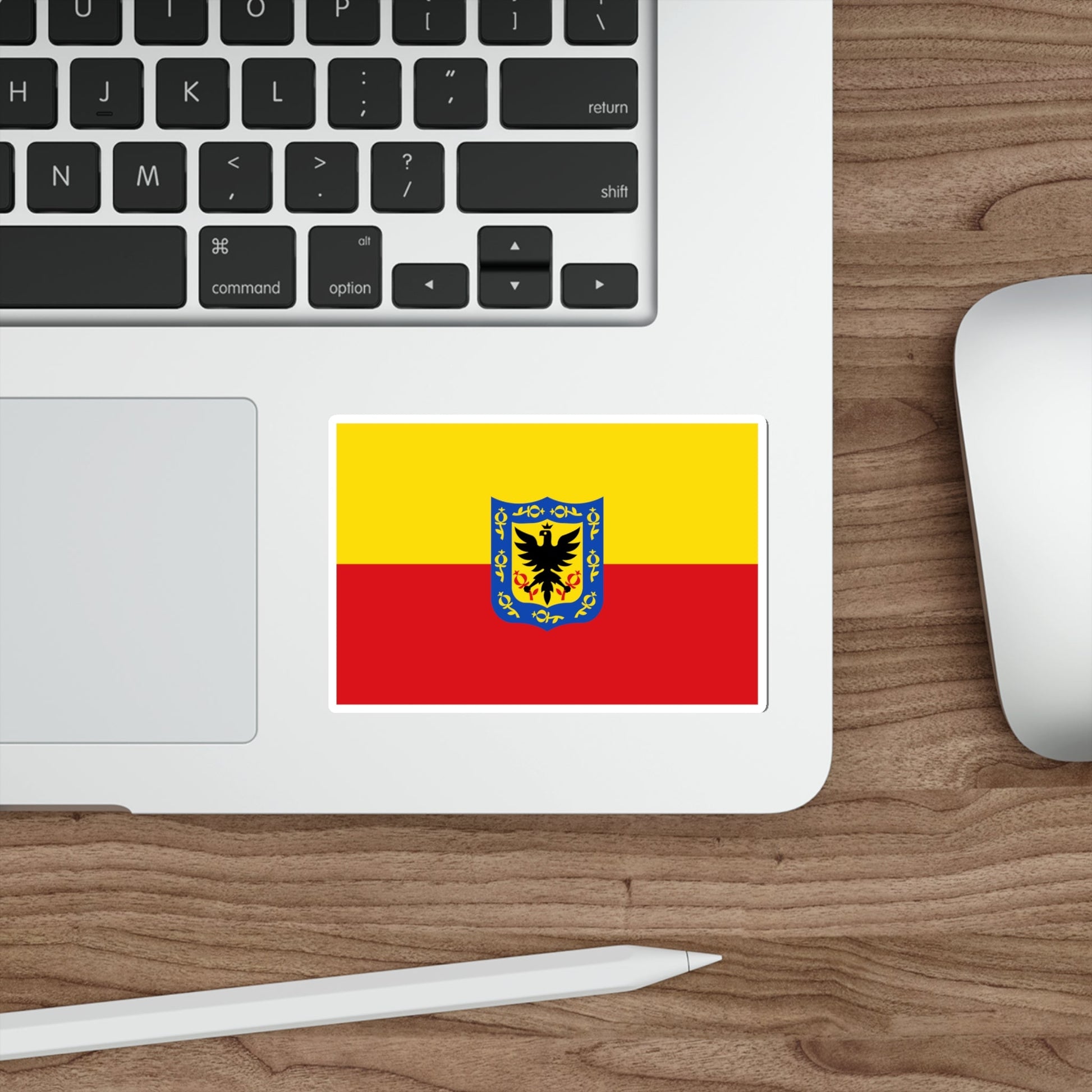 Flag of Bogotá Colombia STICKER Vinyl Die-Cut Decal-The Sticker Space