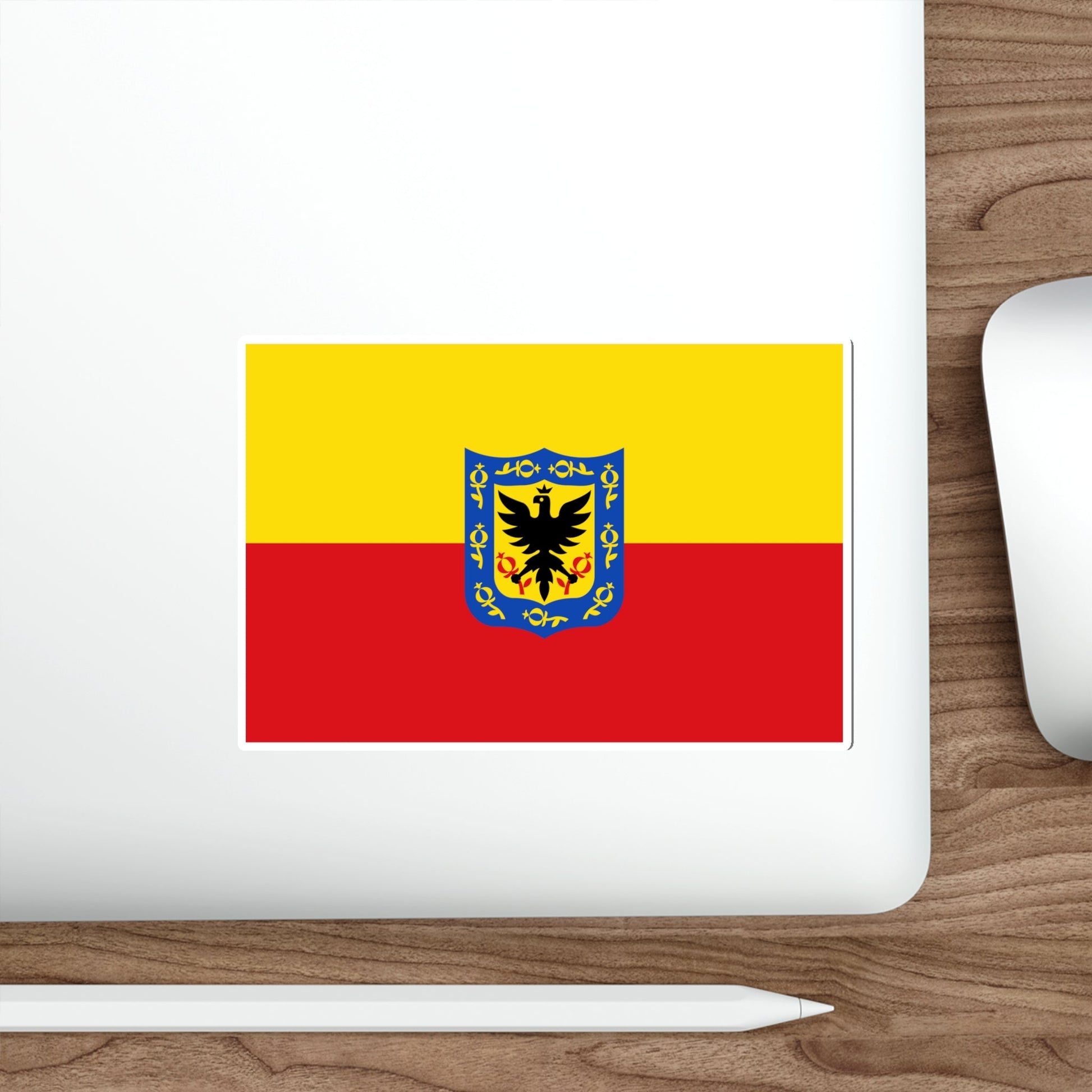 Flag of Bogotá Colombia STICKER Vinyl Die-Cut Decal-The Sticker Space