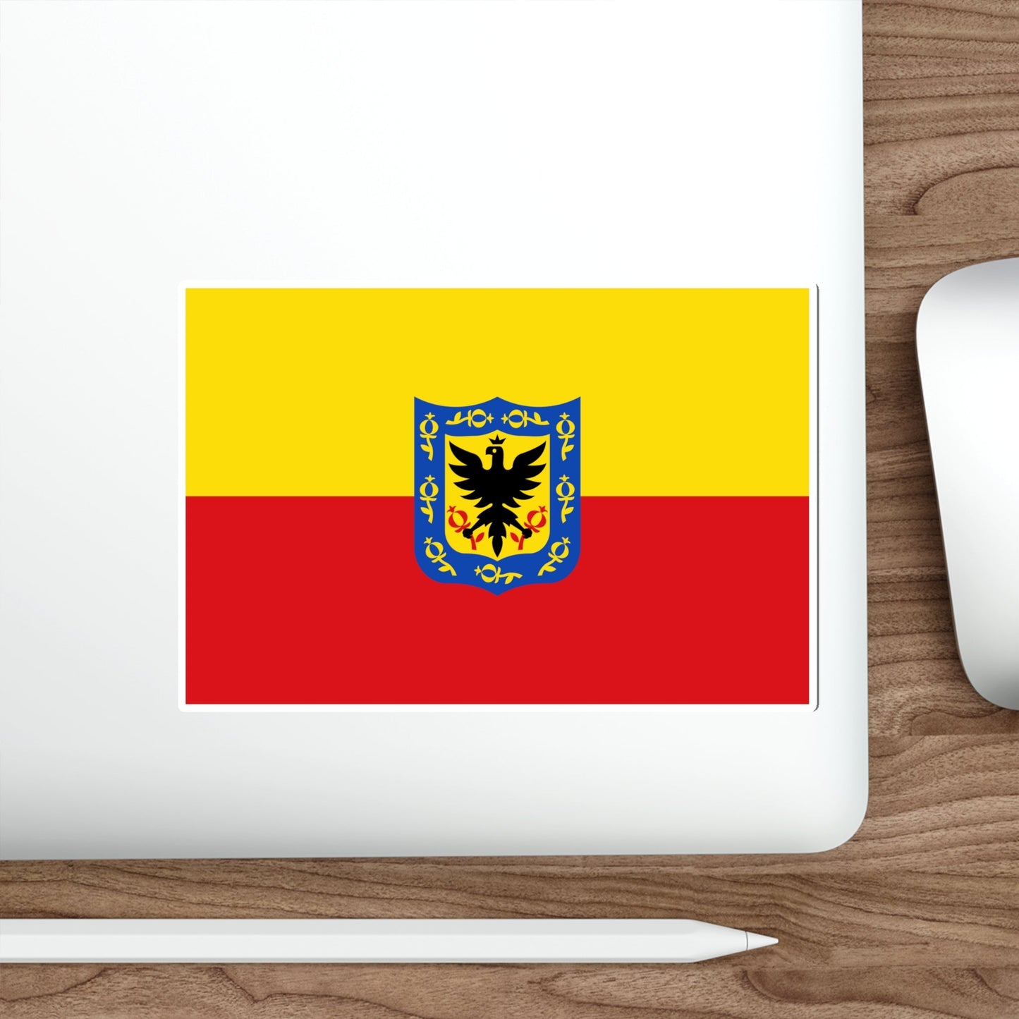 Flag of Bogotá Colombia STICKER Vinyl Die-Cut Decal-The Sticker Space