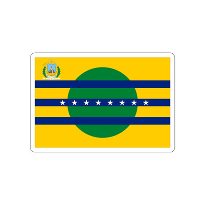 Flag of Bolívar Venezuela STICKER Vinyl Die-Cut Decal-White-The Sticker Space