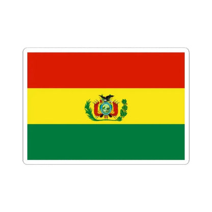 Flag of Bolivia military (Bolivia) STICKER Vinyl Kiss-Cut Decal 2 Inch White - The Sticker Space
