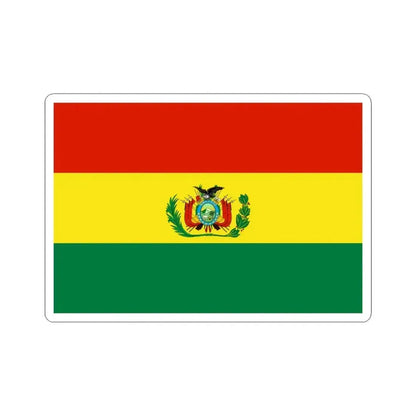 Flag of Bolivia military (Bolivia) STICKER Vinyl Kiss-Cut Decal 6 Inch White - The Sticker Space