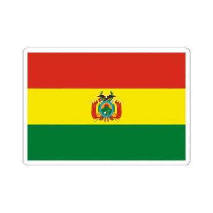 Flag of Bolivia state (Bolivia) STICKER Vinyl Kiss-Cut Decal 3 Inch White - The Sticker Space
