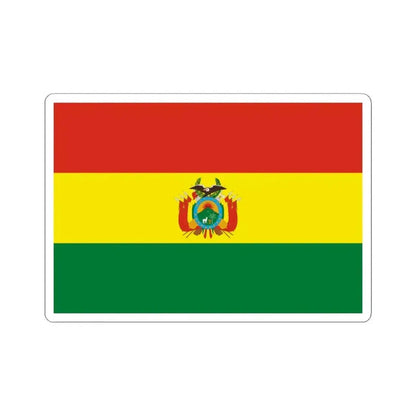 Flag of Bolivia state (Bolivia) STICKER Vinyl Kiss-Cut Decal 4 Inch White - The Sticker Space