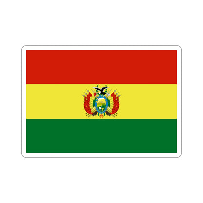 Flag of Bolivia STICKER Vinyl Die-Cut Decal-4 Inch-The Sticker Space