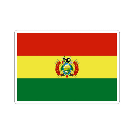 Flag of Bolivia STICKER Vinyl Die-Cut Decal-6 Inch-The Sticker Space