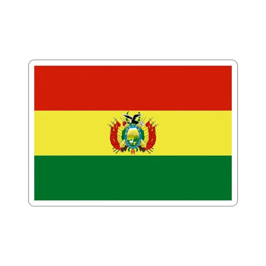 Flag of Bolivia STICKER Vinyl Die-Cut Decal 6 Inch - The Sticker Space