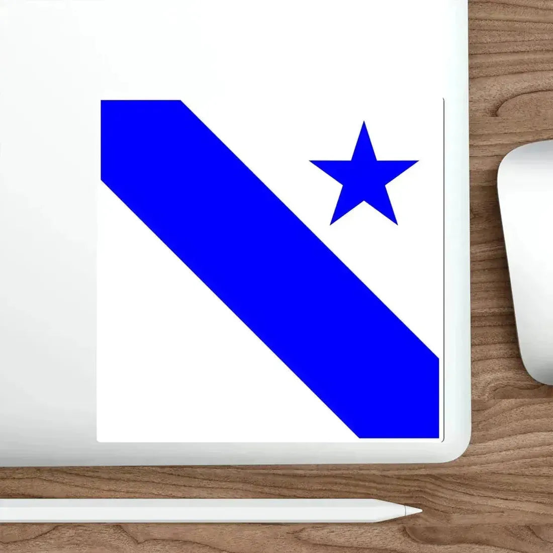 Flag of Bonfol Switzerland STICKER Vinyl Die-Cut Decal - The Sticker Space