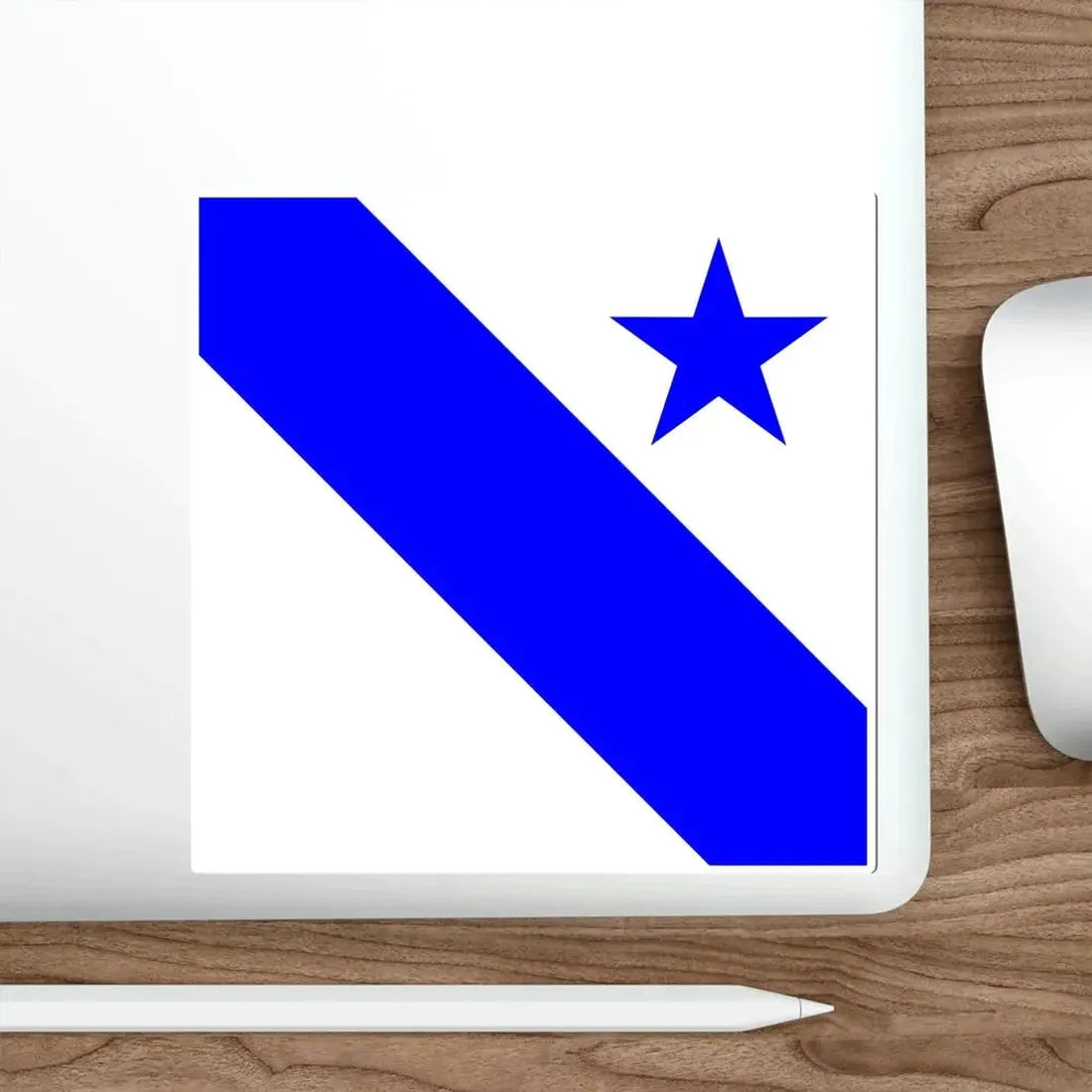 Flag of Bonfol Switzerland STICKER Vinyl Die-Cut Decal - The Sticker Space