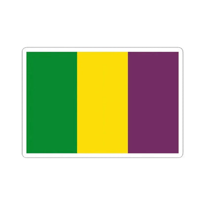 Flag of Bonheiden (Belgium) STICKER Vinyl Kiss-Cut Decal 4 Inch White - The Sticker Space