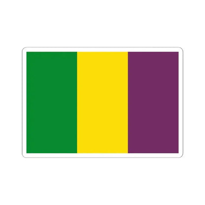 Flag of Bonheiden (Belgium) STICKER Vinyl Kiss-Cut Decal 6 Inch White - The Sticker Space