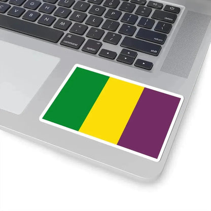 Flag of Bonheiden (Belgium) STICKER Vinyl Kiss-Cut Decal - The Sticker Space