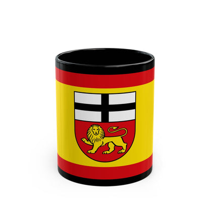 Flag of Bonn Germany - Black Coffee Mug-11oz-The Sticker Space