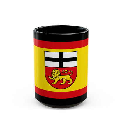 Flag of Bonn Germany - Black Coffee Mug-15oz-The Sticker Space