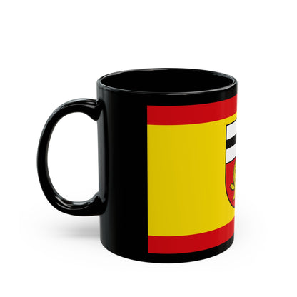 Flag of Bonn Germany - Black Coffee Mug-The Sticker Space