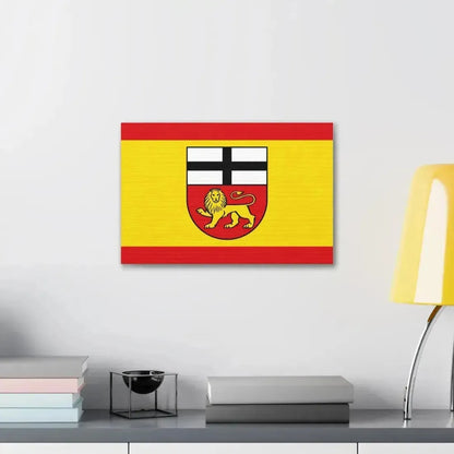 Flag of Bonn Germany - Canvas Wall Art - The Sticker Space