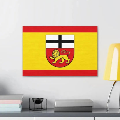 Flag of Bonn Germany - Canvas Wall Art - The Sticker Space
