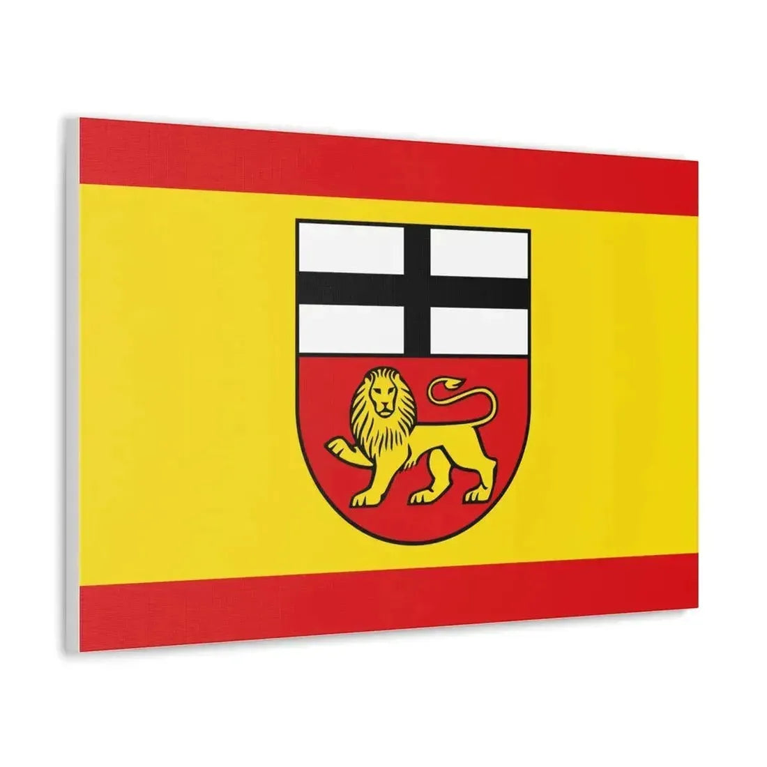 Flag of Bonn Germany - Canvas Wall Art - The Sticker Space