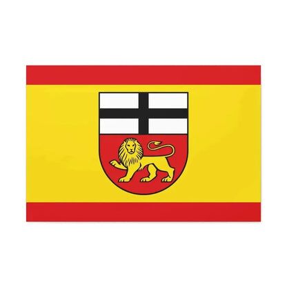 Flag of Bonn Germany - Canvas Wall Art - The Sticker Space