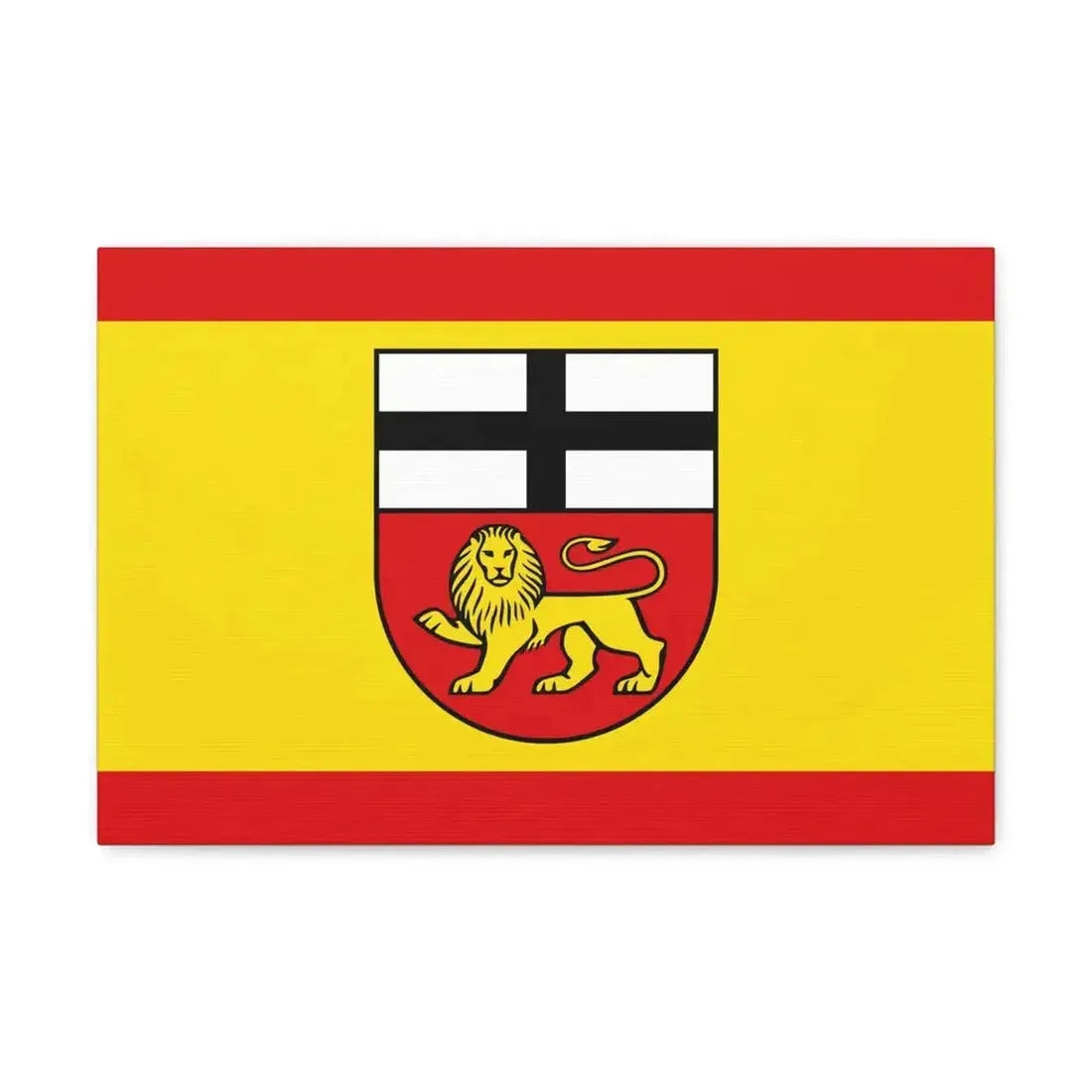 Flag of Bonn Germany - Canvas Wall Art - The Sticker Space
