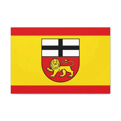 Flag of Bonn Germany - Canvas Wall Art - The Sticker Space