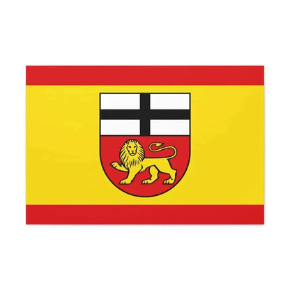 Flag of Bonn Germany - Canvas Wall Art - The Sticker Space