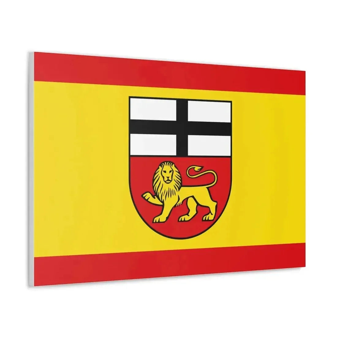 Flag of Bonn Germany - Canvas Wall Art - The Sticker Space
