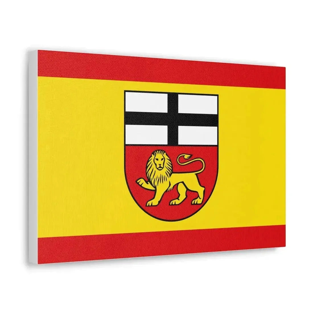 Flag of Bonn Germany - Canvas Wall Art - The Sticker Space