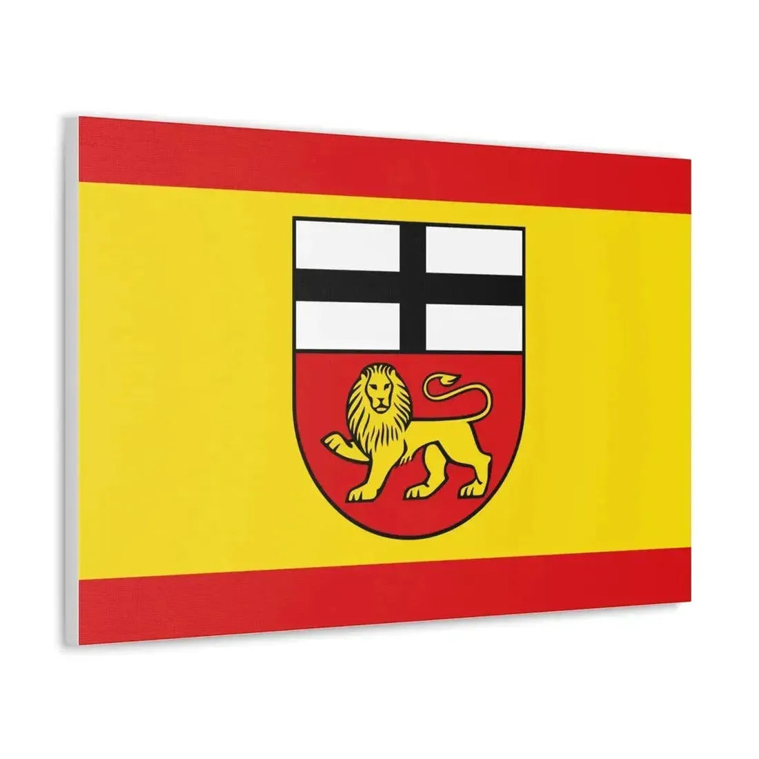 Flag of Bonn Germany - Canvas Wall Art - The Sticker Space