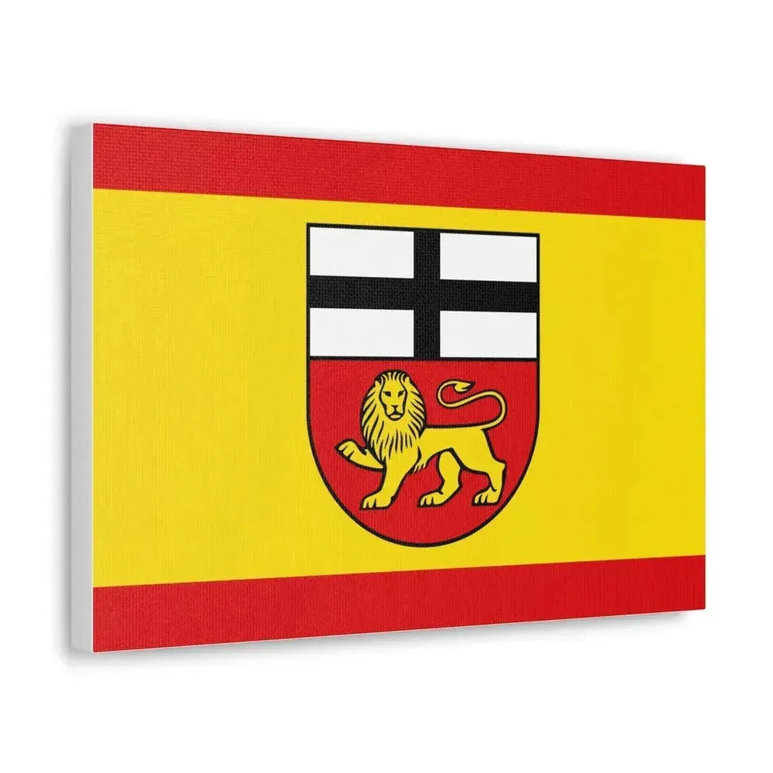 Flag of Bonn Germany - Canvas Wall Art - The Sticker Space