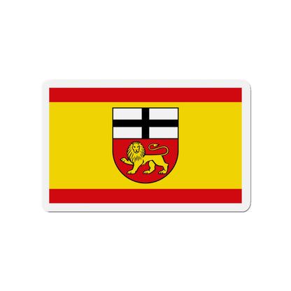 Flag of Bonn Germany - Die-Cut Magnet-3" x 3"-The Sticker Space