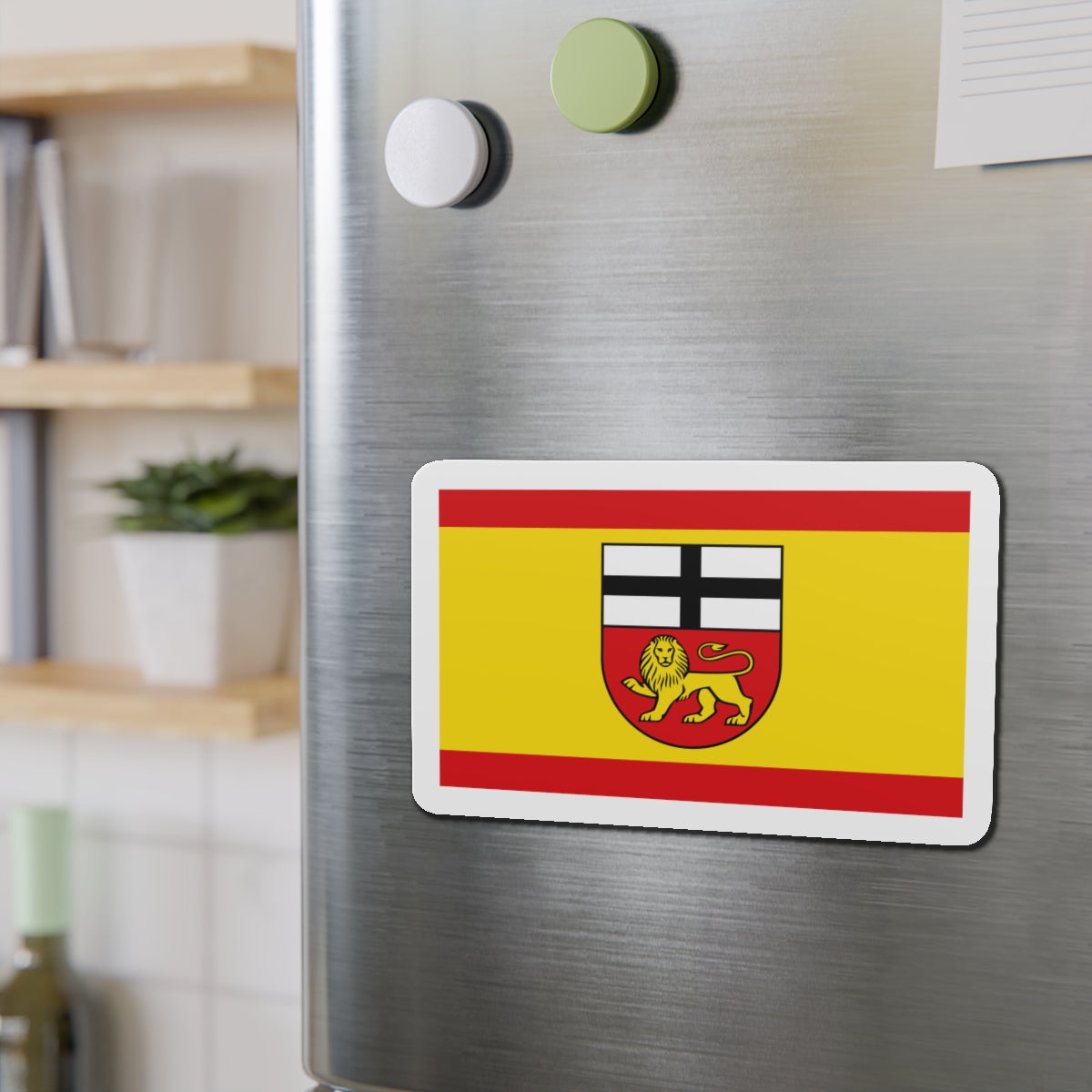 Flag of Bonn Germany - Die-Cut Magnet-The Sticker Space