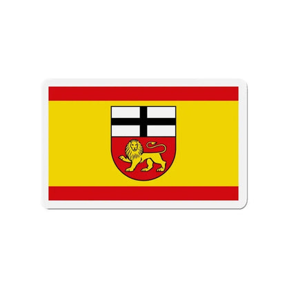 Flag of Bonn Germany - Refrigerator Magnet 3 Inch - The Sticker Space