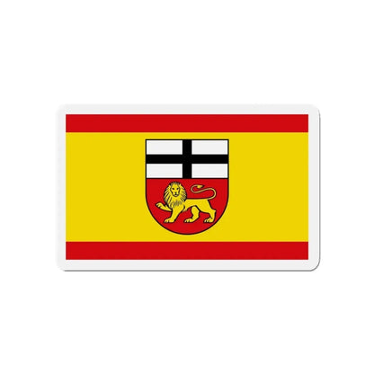 Flag of Bonn Germany - Refrigerator Magnet 4 Inch - The Sticker Space