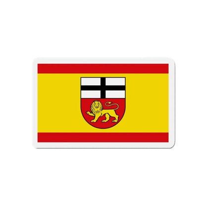 Flag of Bonn Germany - Refrigerator Magnet 5 Inch - The Sticker Space