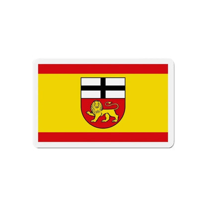 Flag of Bonn Germany - Refrigerator Magnet - The Sticker Space