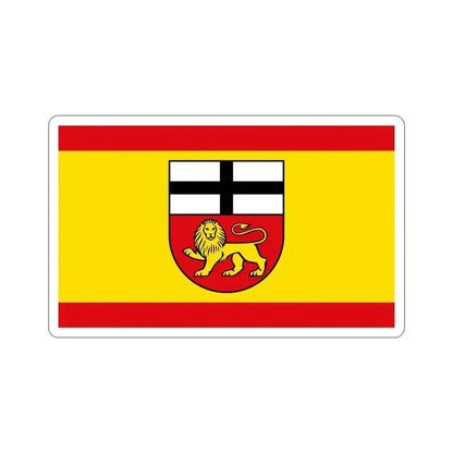 Flag of Bonn Germany STICKER Vinyl Die-Cut Decal 5 Inch - The Sticker Space