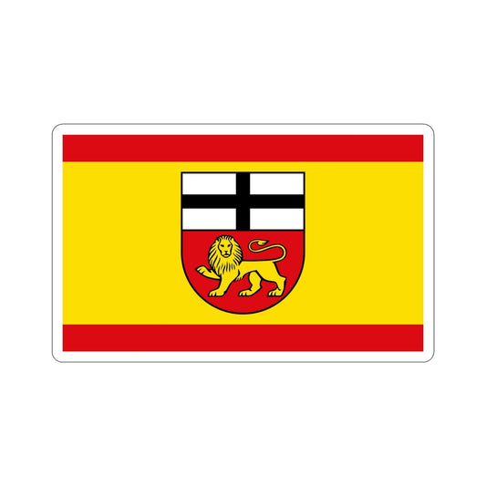 Flag of Bonn Germany STICKER Vinyl Die-Cut Decal-6 Inch-The Sticker Space