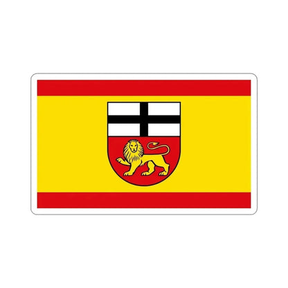 Flag of Bonn Germany STICKER Vinyl Die-Cut Decal 6 Inch - The Sticker Space