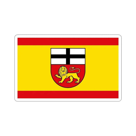 Flag of Bonn Germany STICKER Vinyl Die-Cut Decal 6 Inch - The Sticker Space