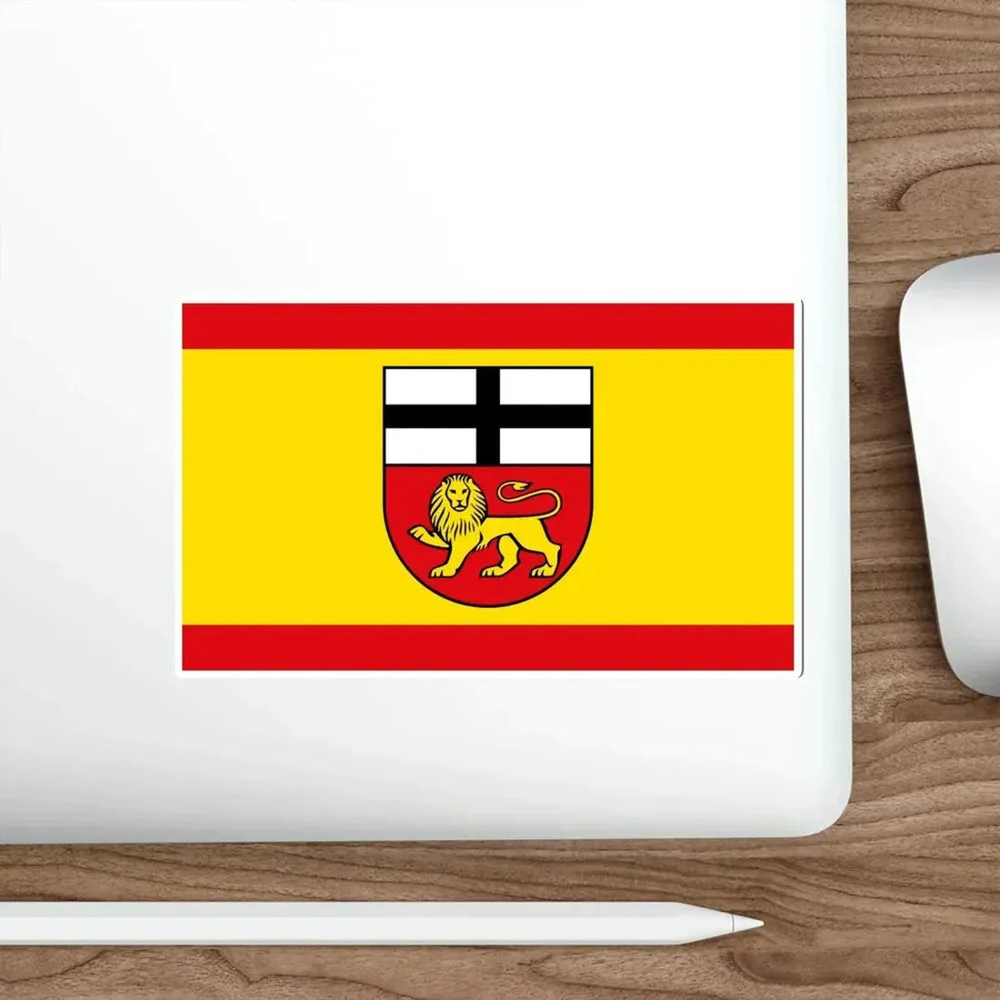 Flag of Bonn Germany STICKER Vinyl Die-Cut Decal - The Sticker Space
