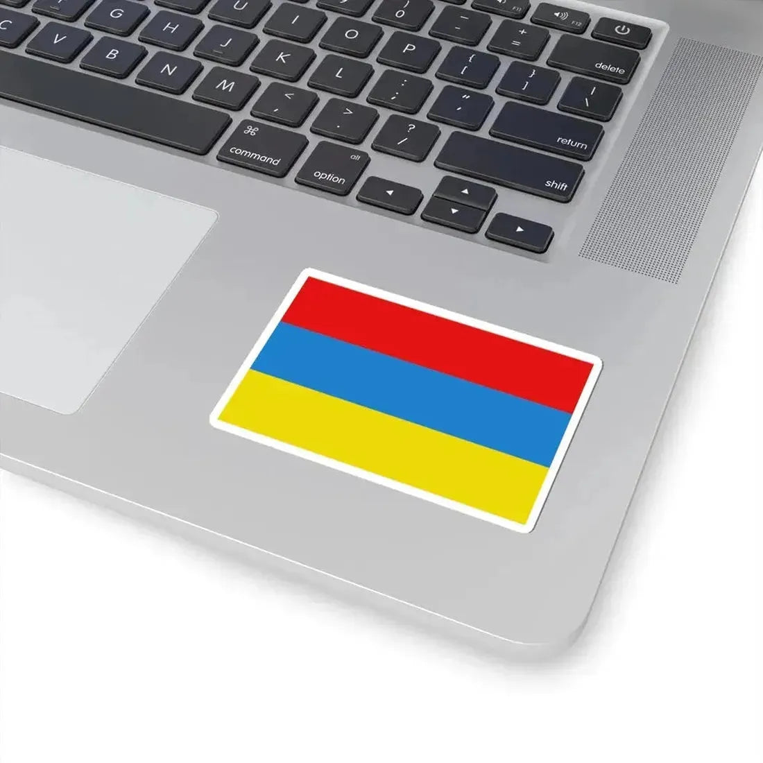 Flag of Boortmeerbeek (Belgium) STICKER Vinyl Kiss-Cut Decal - The Sticker Space